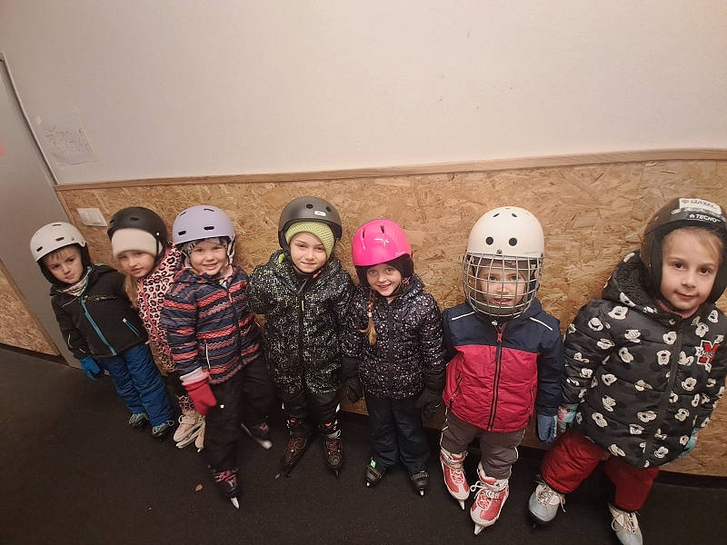 3. lekce bruslení - Modrásci