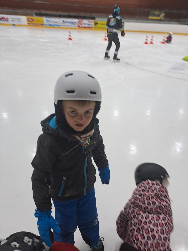 3. lekce bruslení - Modrásci