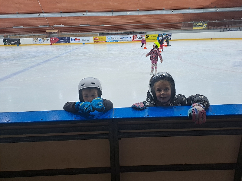 3. lekce bruslení - Modrásci