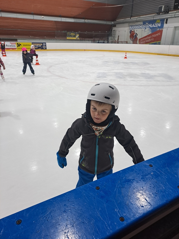 3. lekce bruslení - Modrásci