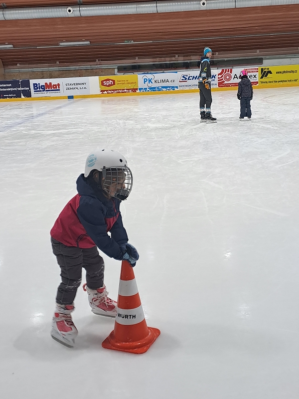 3. lekce bruslení - Modrásci