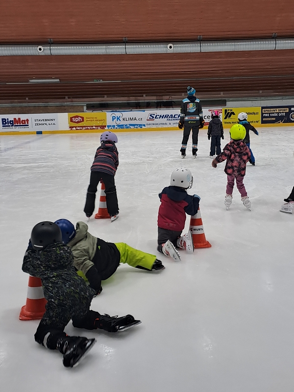 3. lekce bruslení - Modrásci