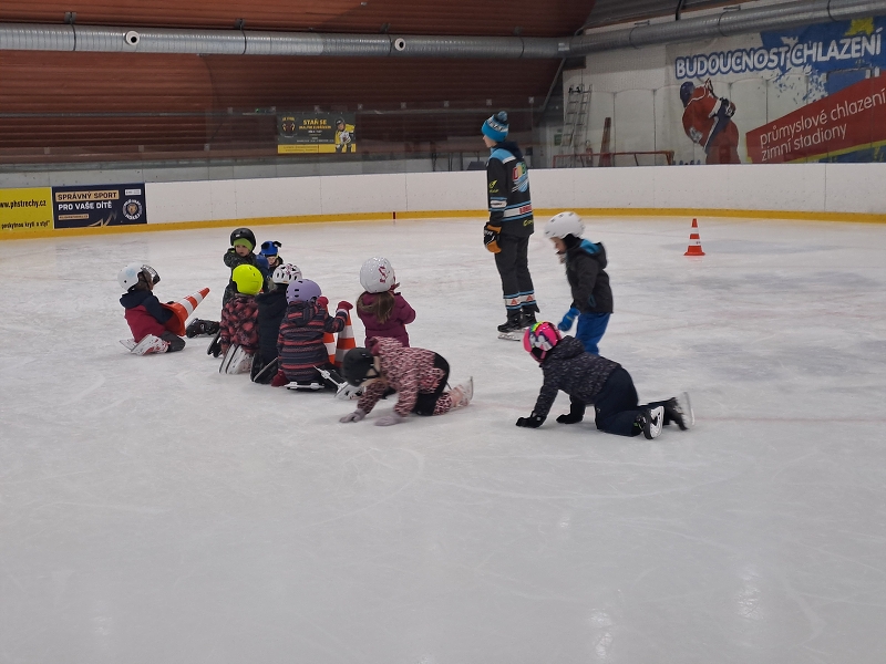 3. lekce bruslení - Modrásci