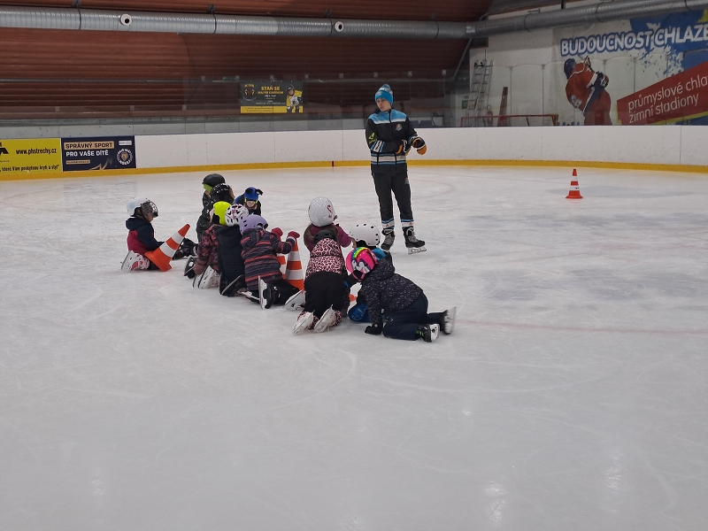 3. lekce bruslení - Modrásci