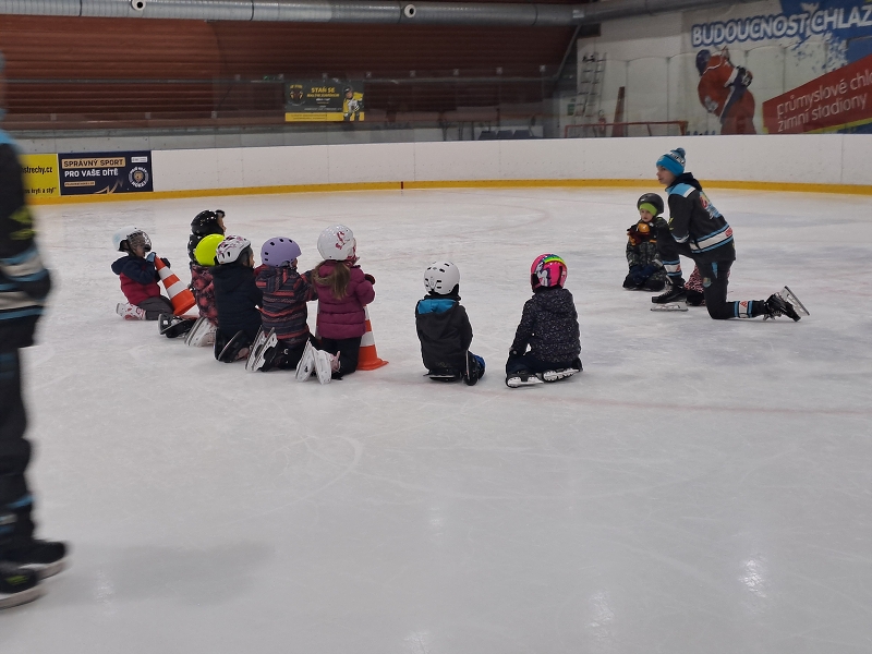 3. lekce bruslení - Modrásci