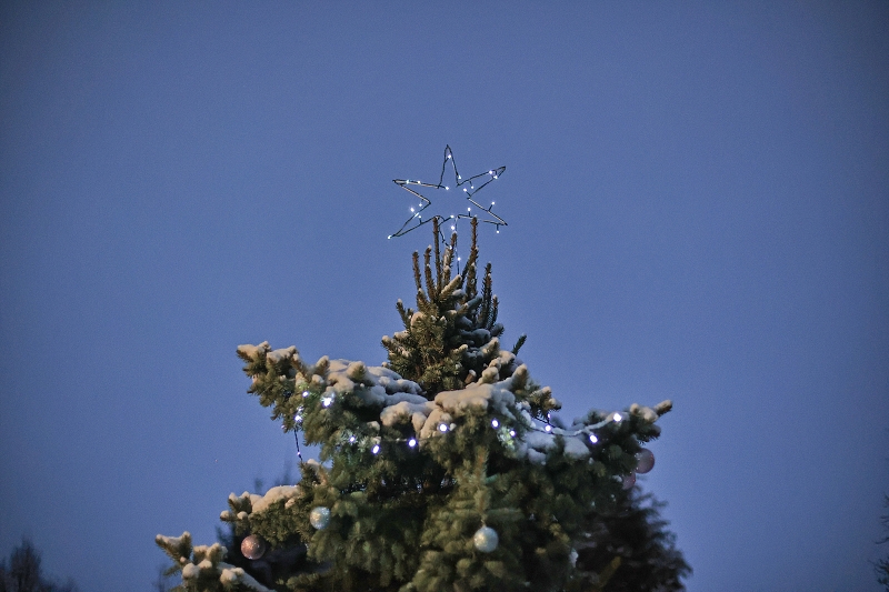 MŠ KORÁLKY - adventní dílny, rozsvícení stromečku