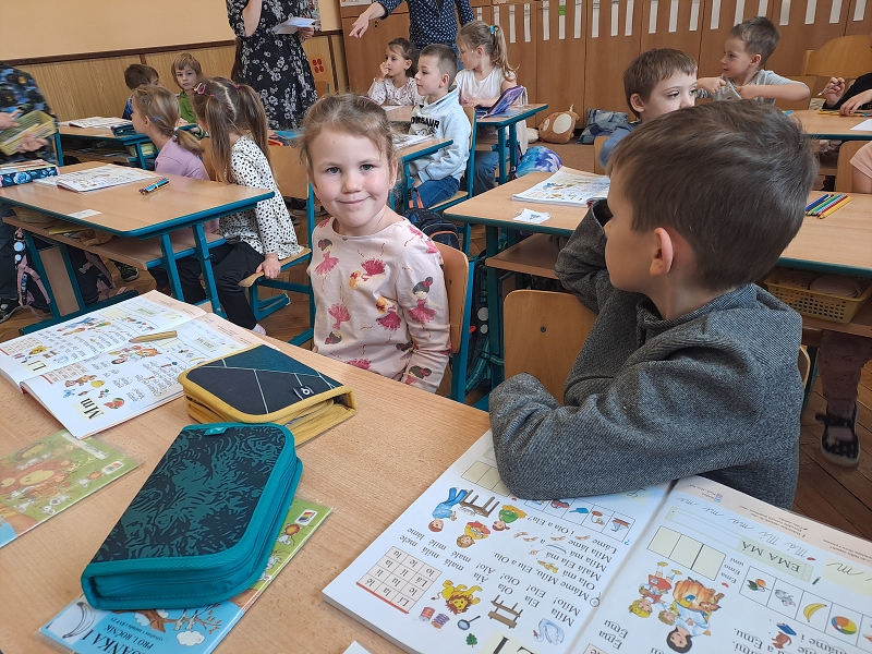 Modrásci na návštěvě ZŠ Nádražní