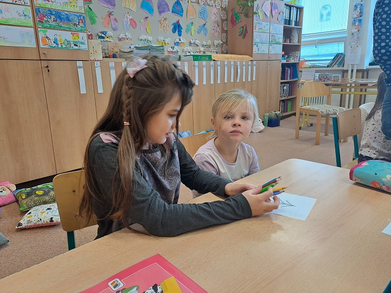 Modrásci na návštěvě ZŠ Nádražní