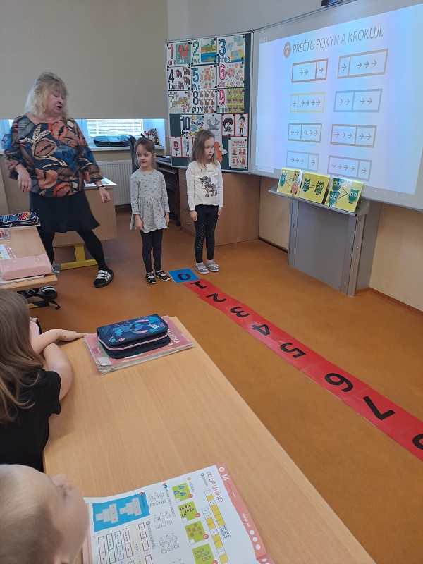 Modrásci na návštěvě ZŠ TGM