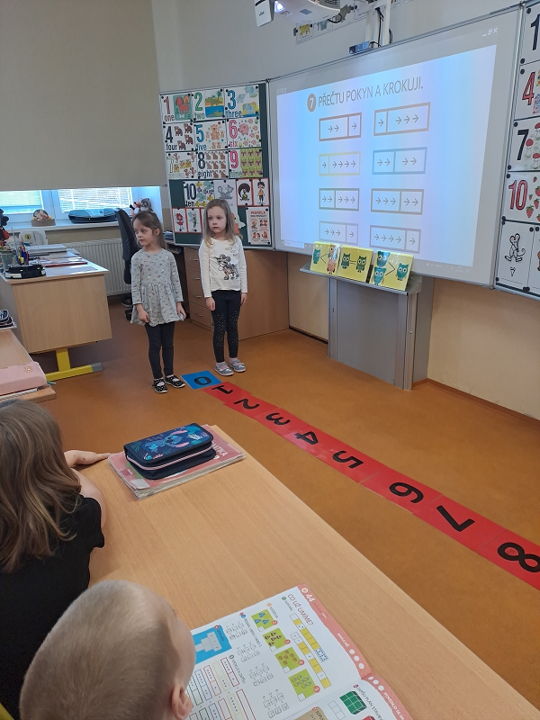 Modrásci na návštěvě ZŠ TGM