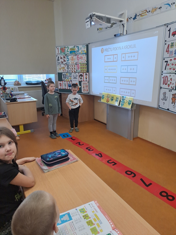 Modrásci na návštěvě ZŠ TGM