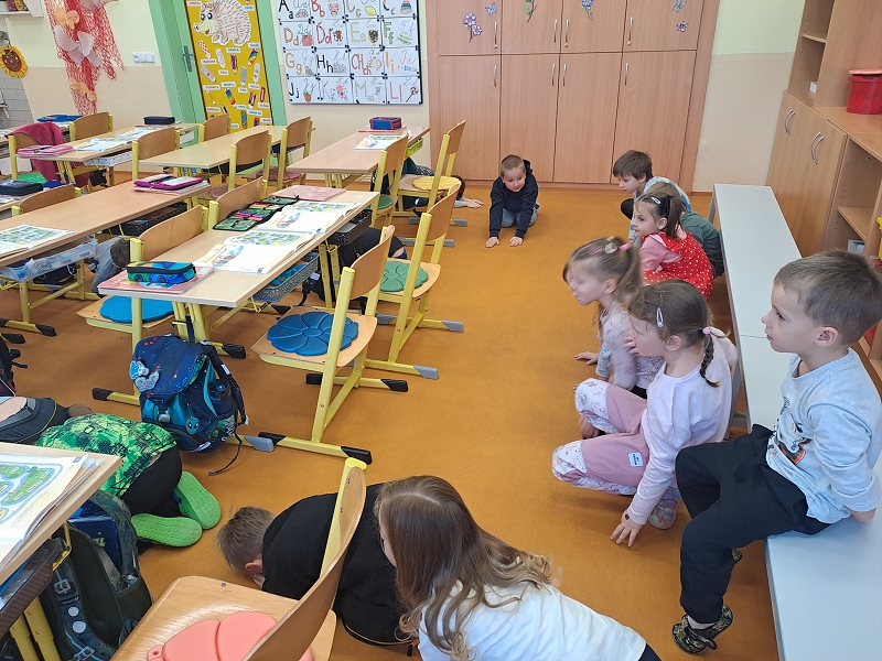 Modrásci na návštěvě ZŠ TGM