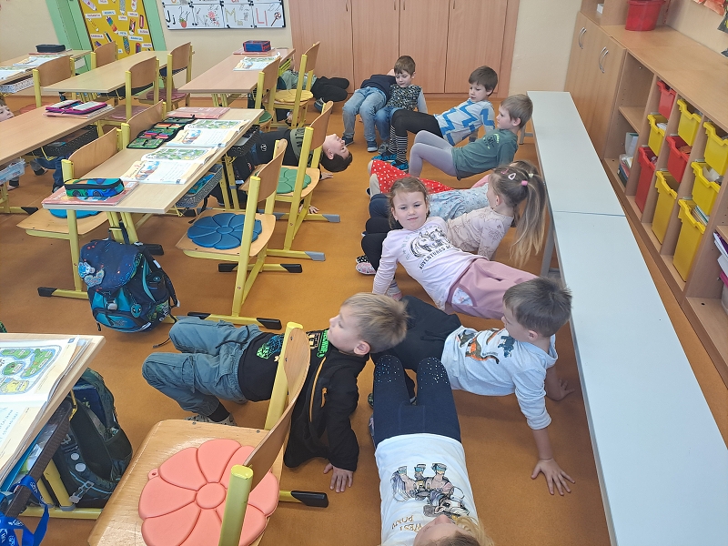 Modrásci na návštěvě ZŠ TGM