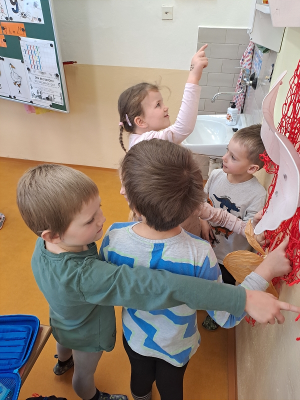 Modrásci na návštěvě ZŠ TGM