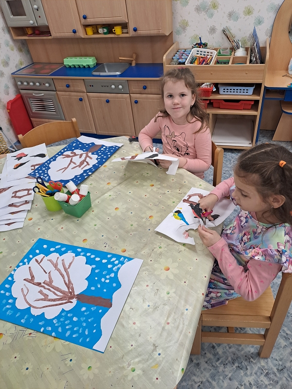 Když mrazíci příjdou a vrabčák hubuje- Modrásci