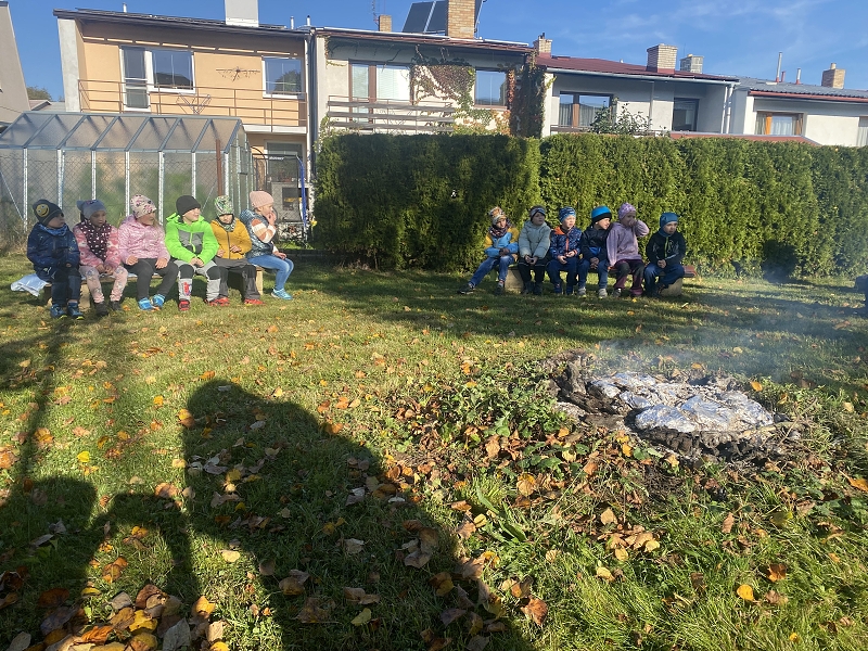 Drakiáda s opékáním brambor
