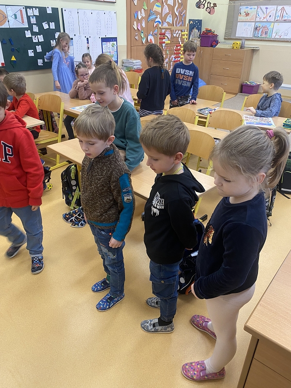 Předškoláci na návštěvě ZŠ TGM