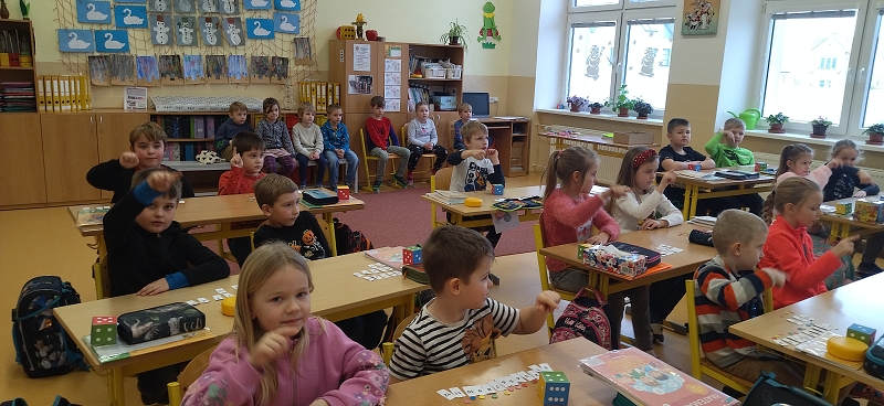 Předškoláci na návštěvě ZŠ TGM