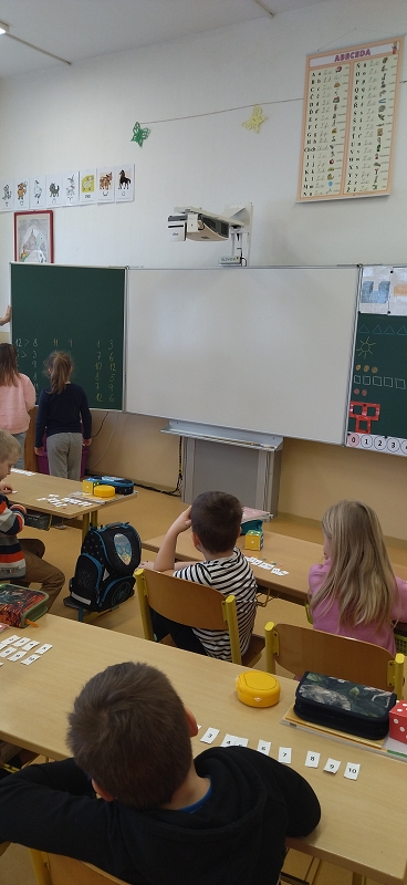 Předškoláci na návštěvě ZŠ TGM