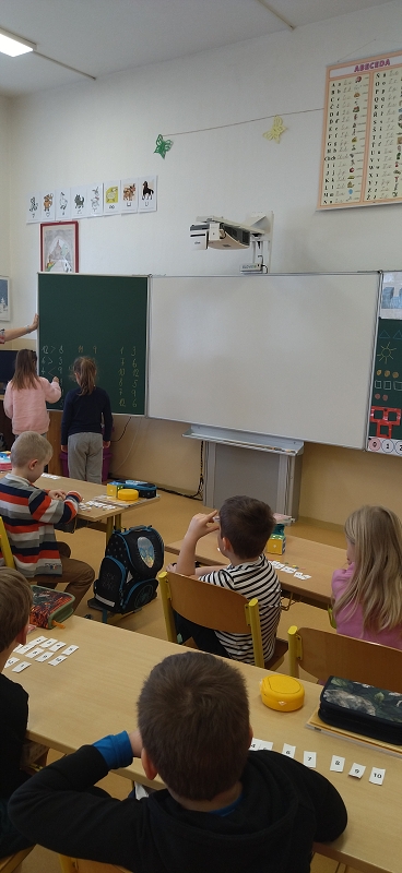 Předškoláci na návštěvě ZŠ TGM