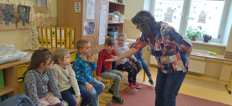 Předškoláci na návštěvě ZŠ TGM
