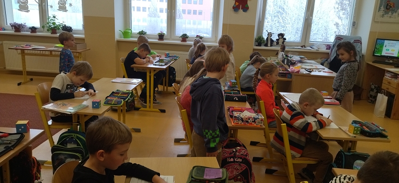 Předškoláci na návštěvě ZŠ TGM