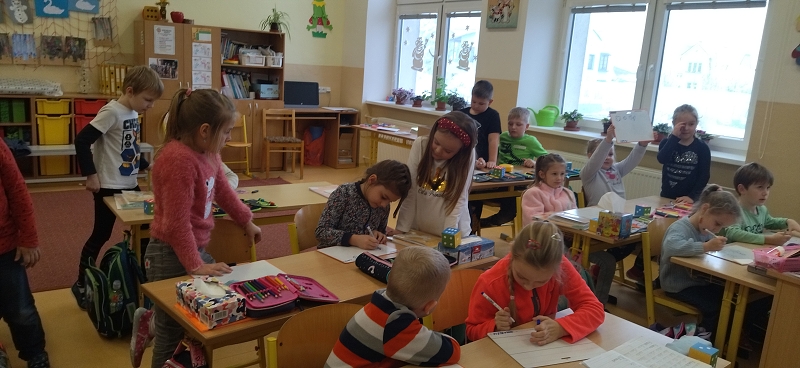 Předškoláci na návštěvě ZŠ TGM