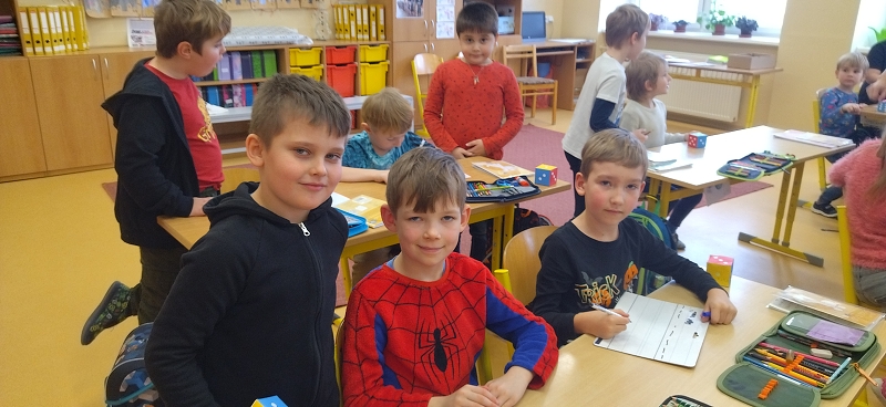 Předškoláci na návštěvě ZŠ TGM
