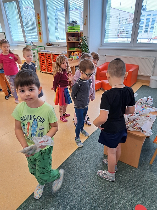 Narozeniny ve třídě Veverky