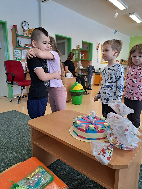 Narozeniny ve třídě Veverky
