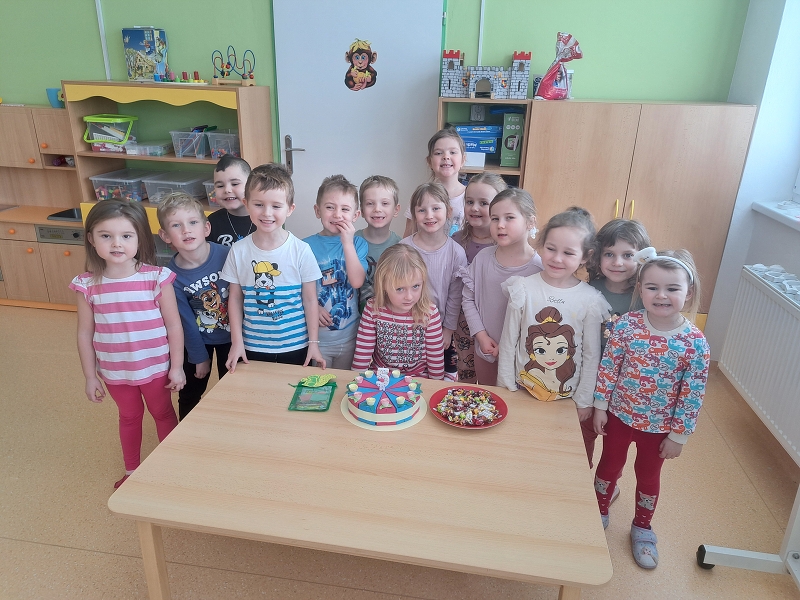 Narozeniny ve třídě Veverky