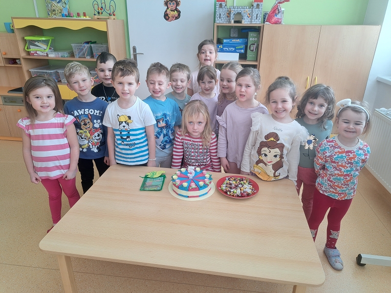 Narozeniny ve třídě Veverky