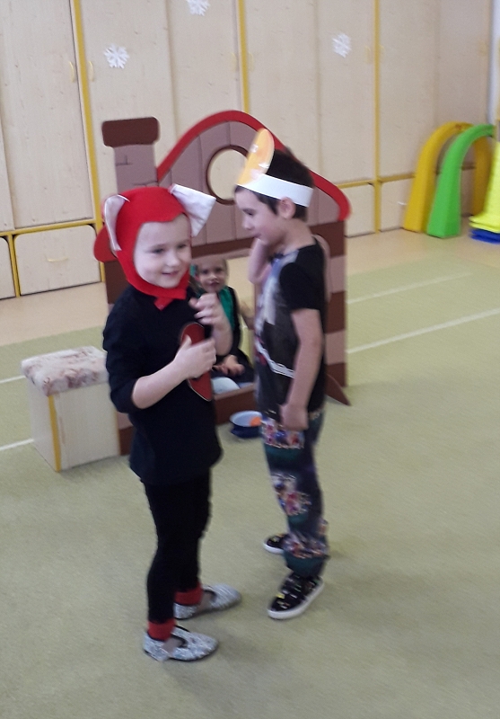 Pohádka O Koblížkovi ve třídě Kočičky