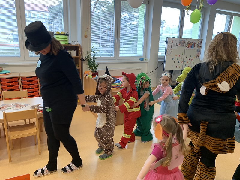 Pohádkový karneval - společná oslava karnevalu