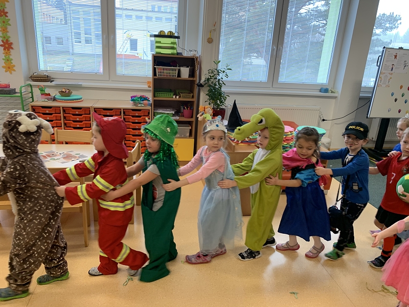 Pohádkový karneval - společná oslava karnevalu