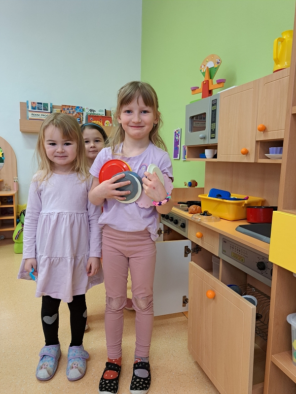 Téma řemesla ve třídě Veverky