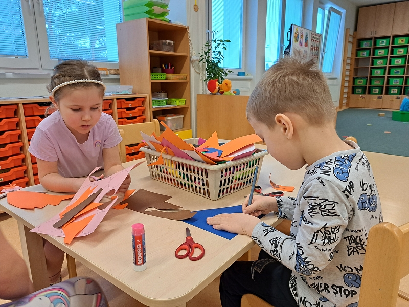 Téma řemesla ve třídě Veverky