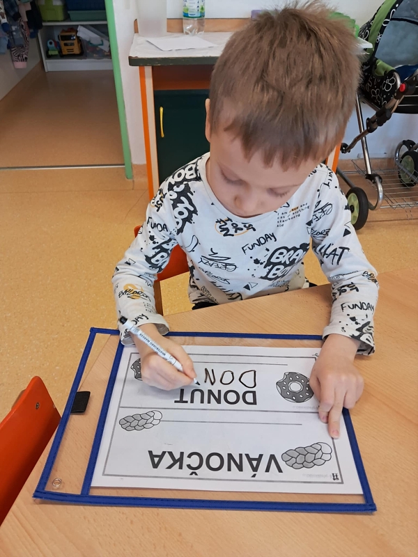 Téma řemesla ve třídě Veverky