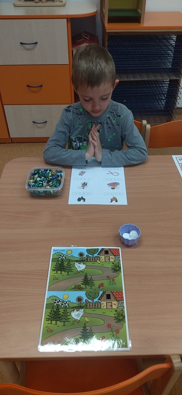 Pohádka O kohoutkovi a slepičce - Opičky
