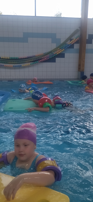 4. lekce plavání - Opičky