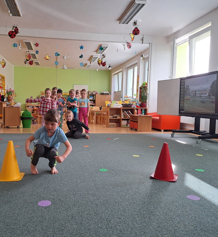 Velikonoce u zvířátek na statku ve třídě Veverek