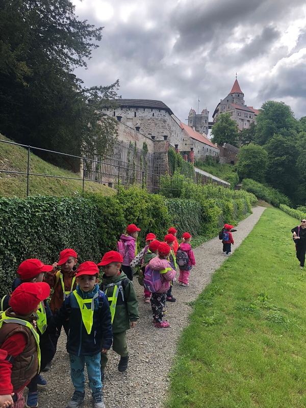Výlet na hrad  Pernštejn Broučci