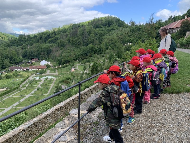 Výlet na hrad  Pernštejn Broučci