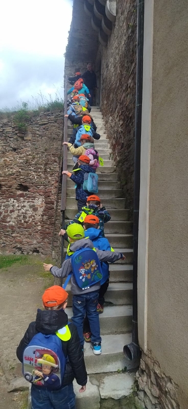 Výlet na hrad Pernštejn - Opičky