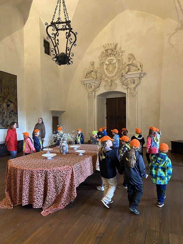 Výlet na hrad Pernštejn - Opičky
