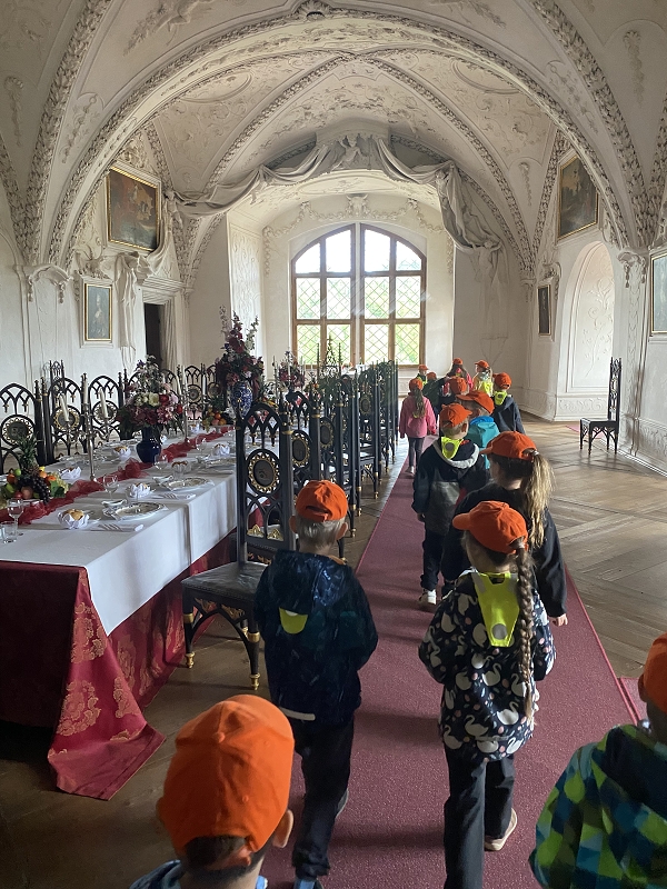 Výlet na hrad Pernštejn - Opičky
