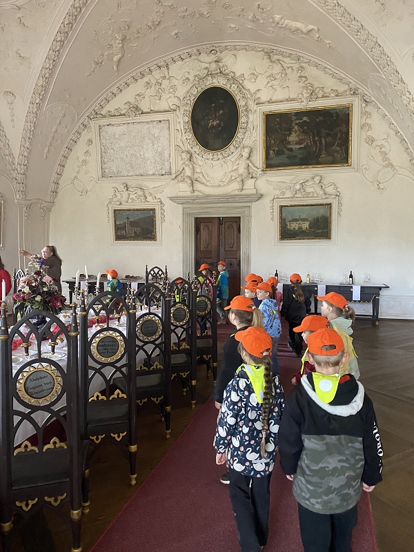 Výlet na hrad Pernštejn - Opičky