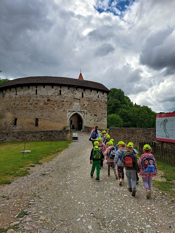Výlet na Pernštejn - Veverky