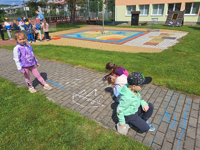 Podmořský svět ve třídě Veverek