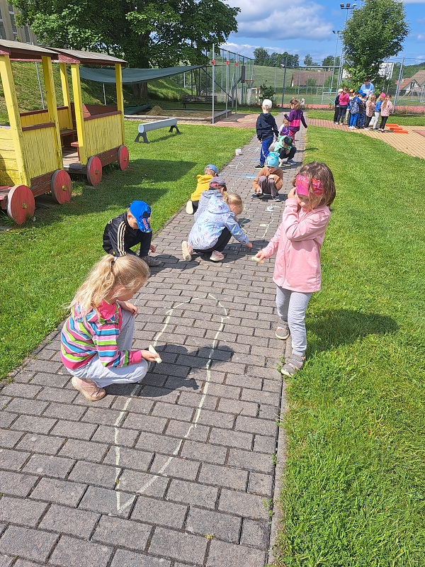 Podmořský svět ve třídě Veverek